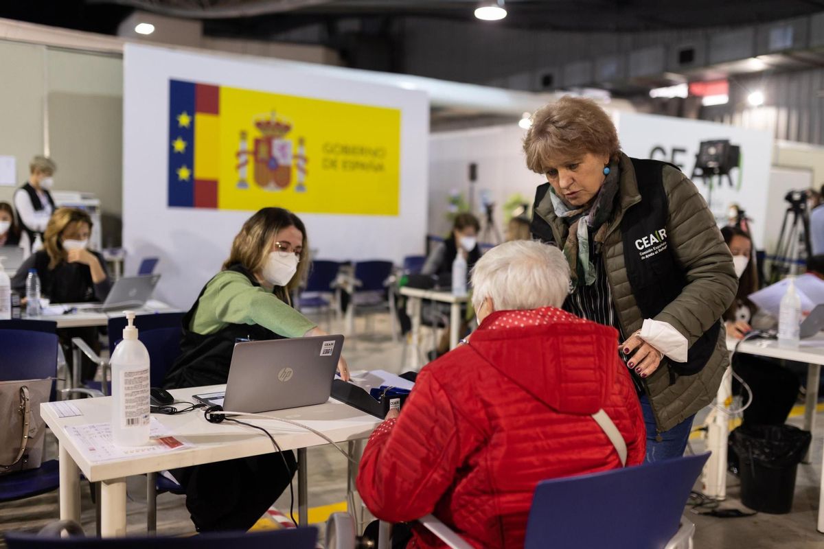 Un total de 134.000 desplaçats ucraïnesos han arribat a Espanya Un total de 134.000 desplaçats ucraïnesos han arribat a Espanya