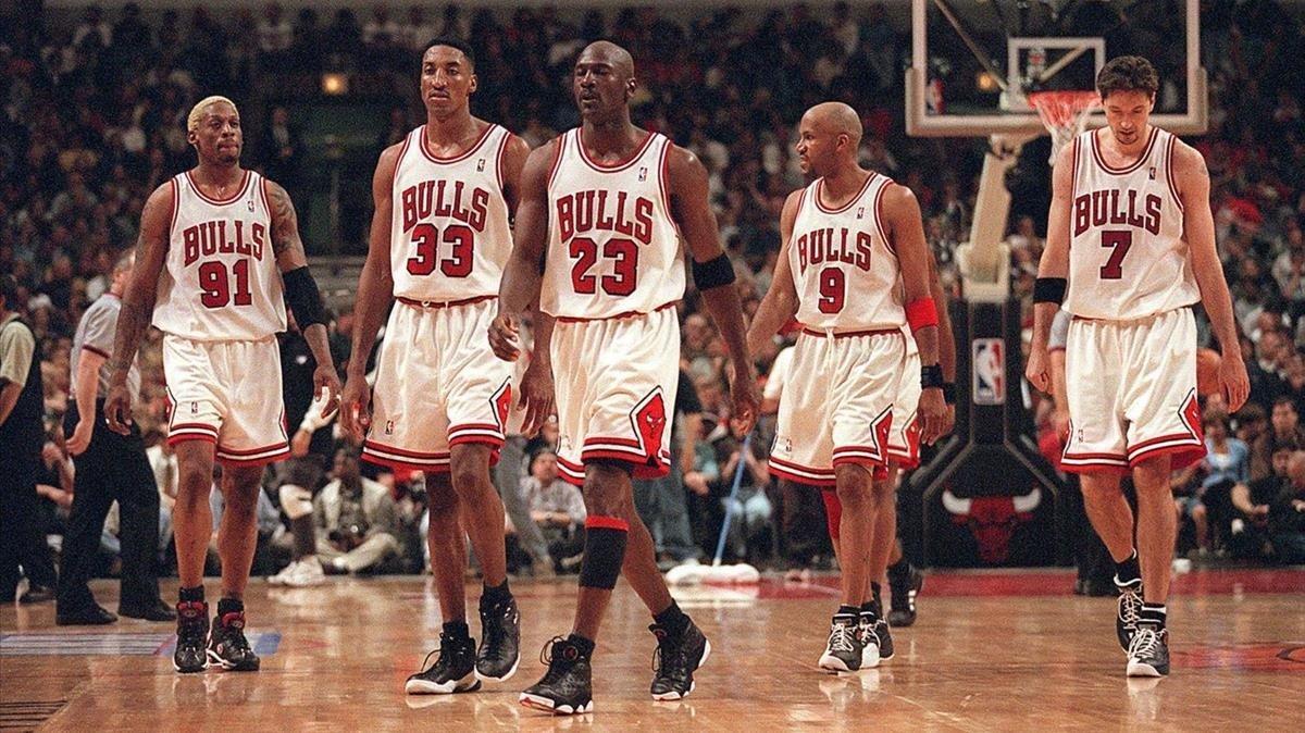 Imagen del documental sobre Michael Jordan y los míticos Chicago Bulls, ’El último baile’.
