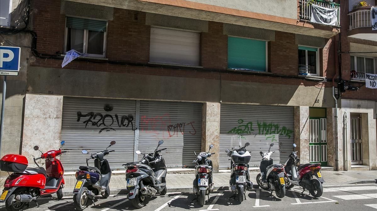 Local que alberga la mezquita de la calle de Japó, en Nou Barris. Local que alberga la mezquita de la calle de Japó, en Nou Barris.