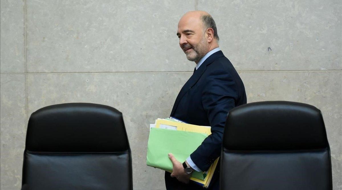 El comisario de Economía, Pierre Moscovici. El comisario de Economía, Pierre Moscovici.