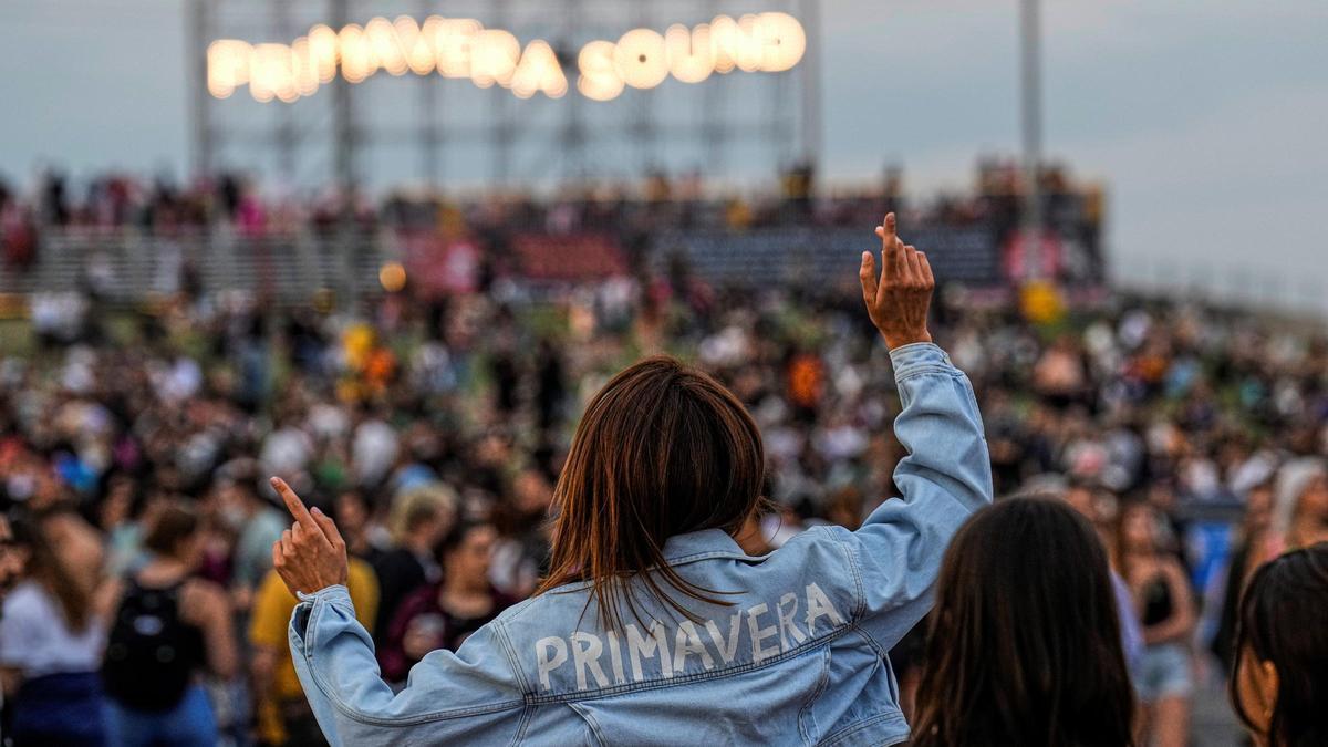 Imagen de la jornada inaugural del Primavera Sound 2023 en Barcelona, el pasado 31 de mayo. Imagen de la jornada inaugural del Primavera Sound 2023 en Barcelona, el pasado 31 de mayo.