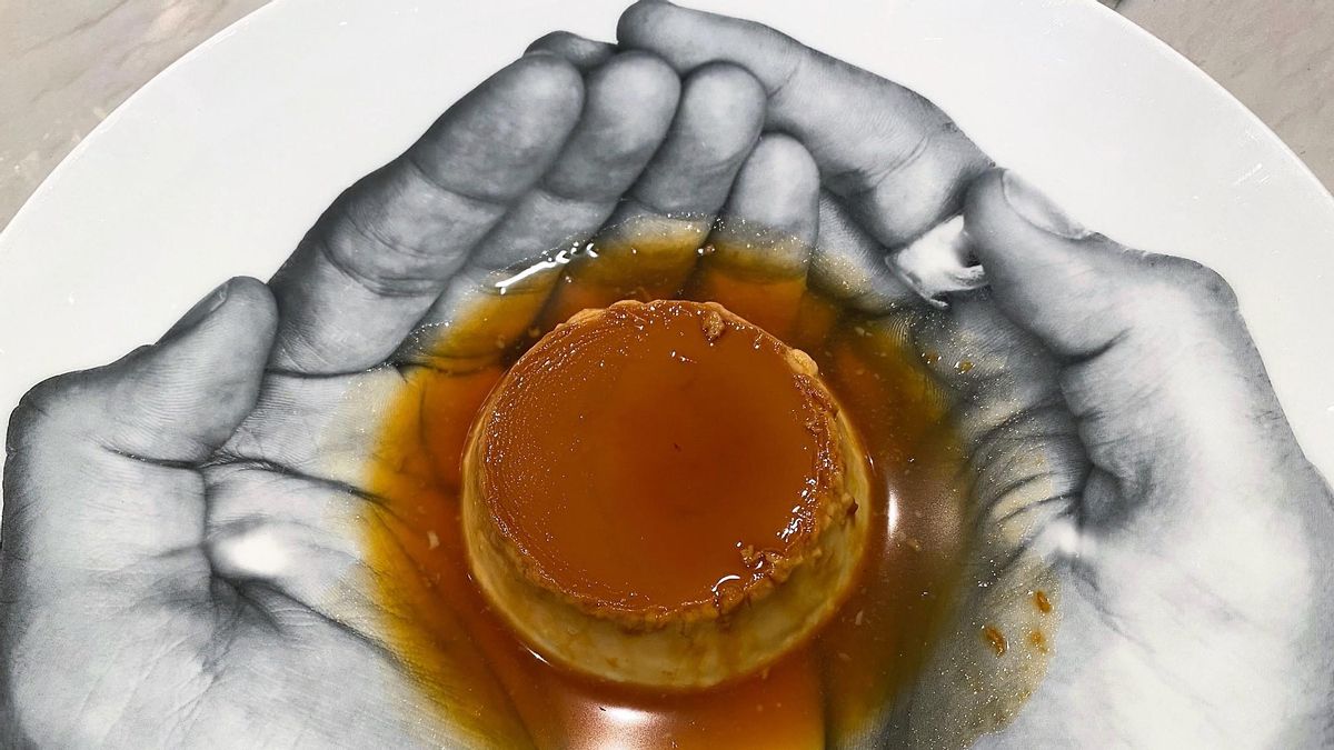 Flan de Romain Fornell. Flan de Romain Fornell.