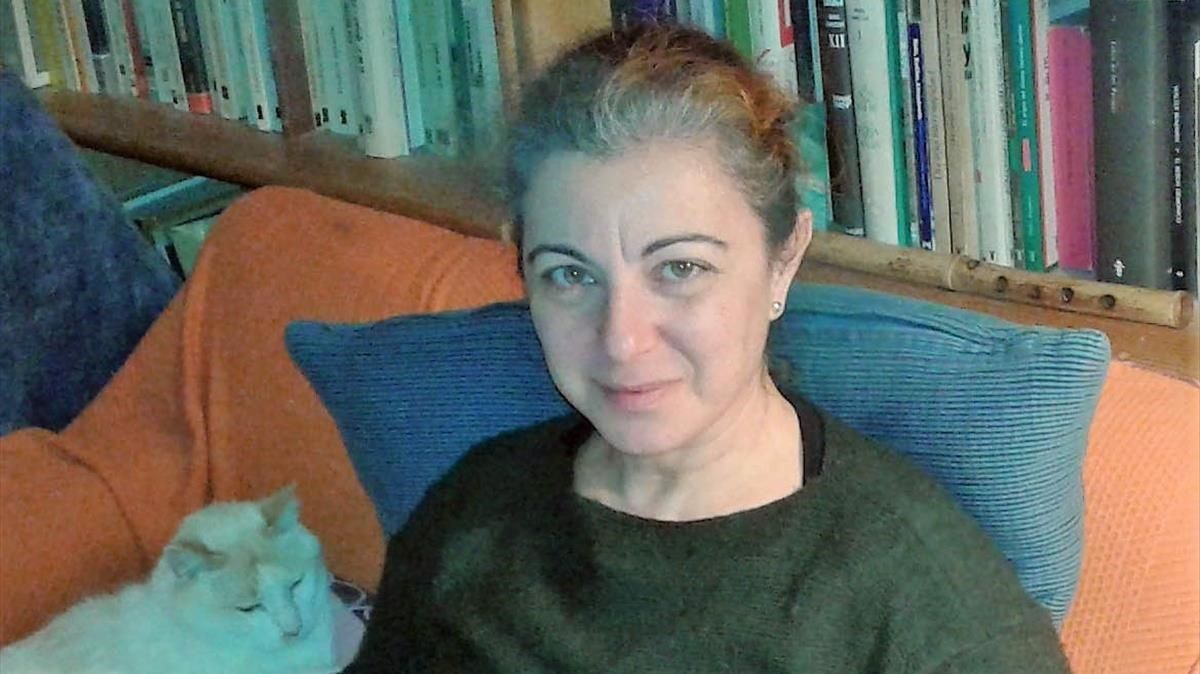 La traductora del alemán Isabel García Adánez. La traductora del alemán Isabel García Adánez.