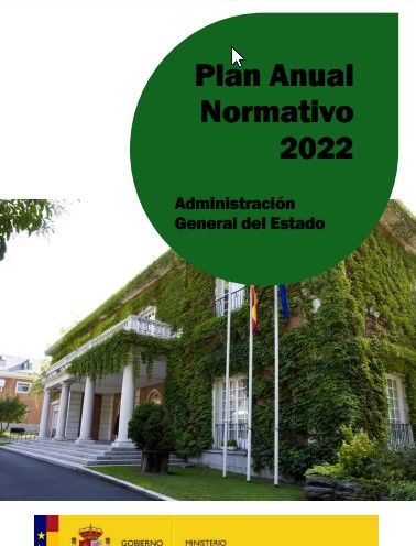 Plan Anual Normativo del Gobierno de 2022