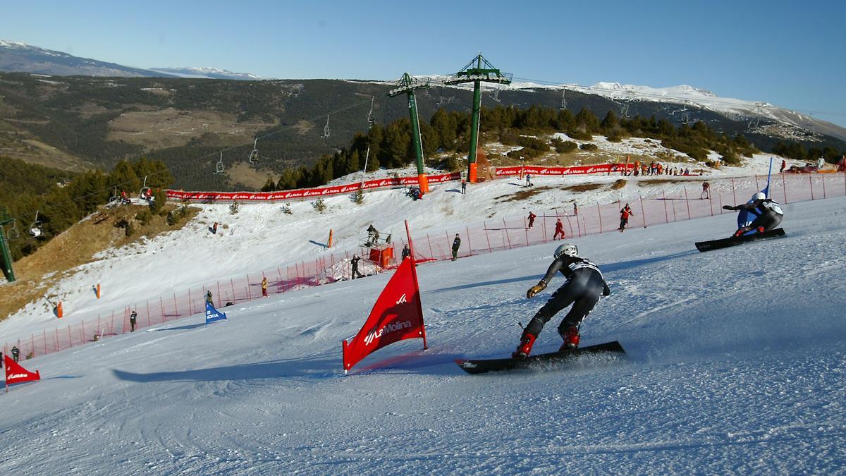 Slalom paralelo de la Copa del Mundo de Snowboard en La Molina  