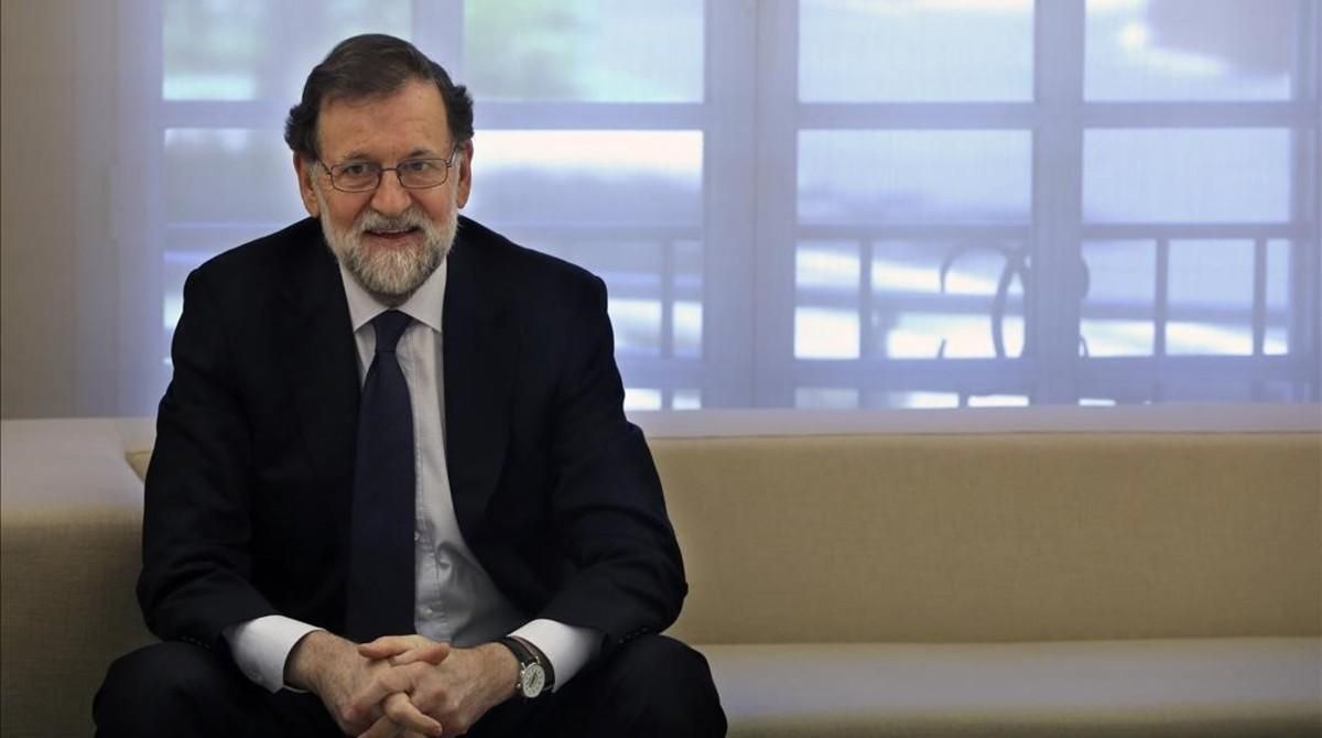 Mariano Rajoy, en la Moncloa, el pasado lunes. Mariano Rajoy, en la Moncloa, el pasado lunes.
