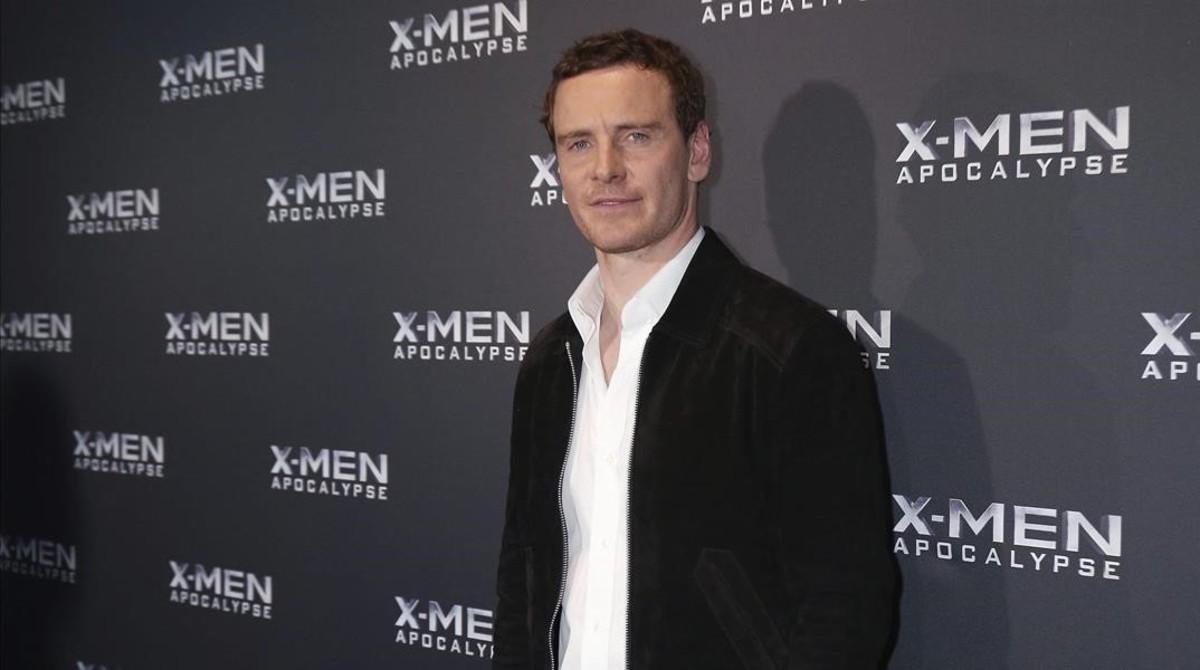 Michael Fassbender, en la presentación en Australia de la nueva entrega de la franquicia ’X-Men’.