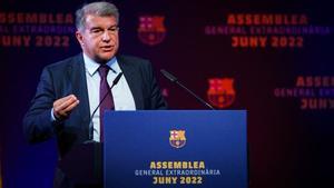 L’assemblea del Barça avala per majoria aclaparadora a Laporta la venda d’actius