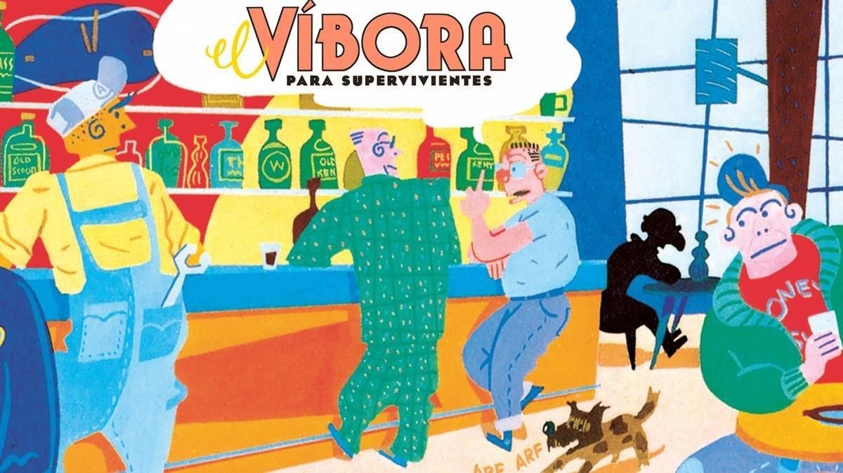 Viñeta de Gallardo para el especial confinamiento ’El Víbora para supervivientes’. Viñeta de Gallardo para el especial confinamiento ’El Víbora para supervivientes’.