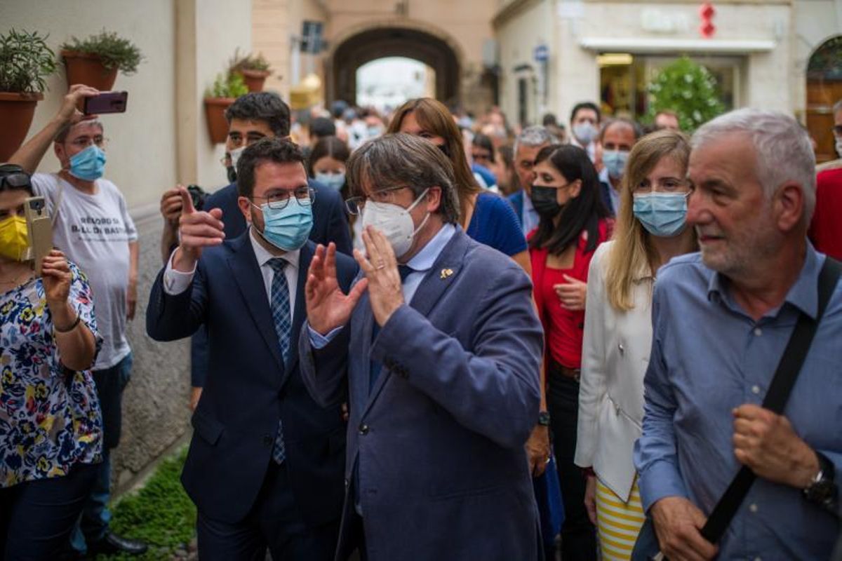 Els expresidents Puigdemont i Torra, protagonistes del TC aquesta setmana Els expresidents Puigdemont i Torra, protagonistes del TC aquesta setmana