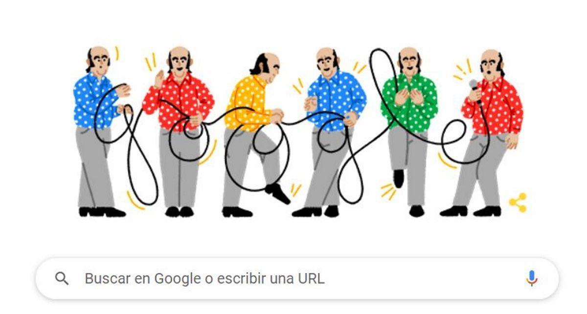 Google rinde homenaje en su Doodle a Chiquito de la Calzada