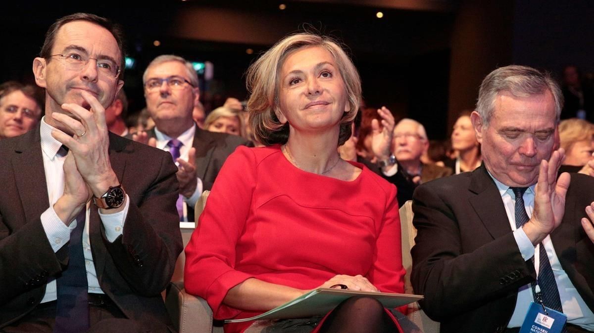 La presidenta de la región parisina Valérie Pécresse. La presidenta de la región parisina Valérie Pécresse.