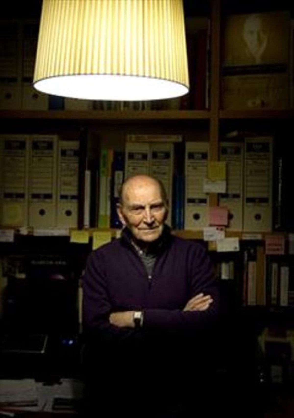 Fernando Macarro, conocido como Marcos Ana, en su casa en el 2013. Fernando Macarro, conocido como Marcos Ana, en su casa en el 2013.