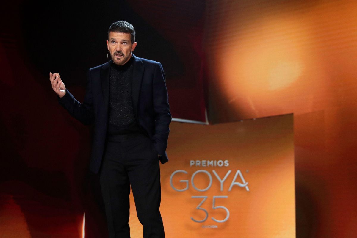 Banderas, maestro de ceremonias de la gala de los Goya Banderas, maestro de ceremonias de la gala de los Goya