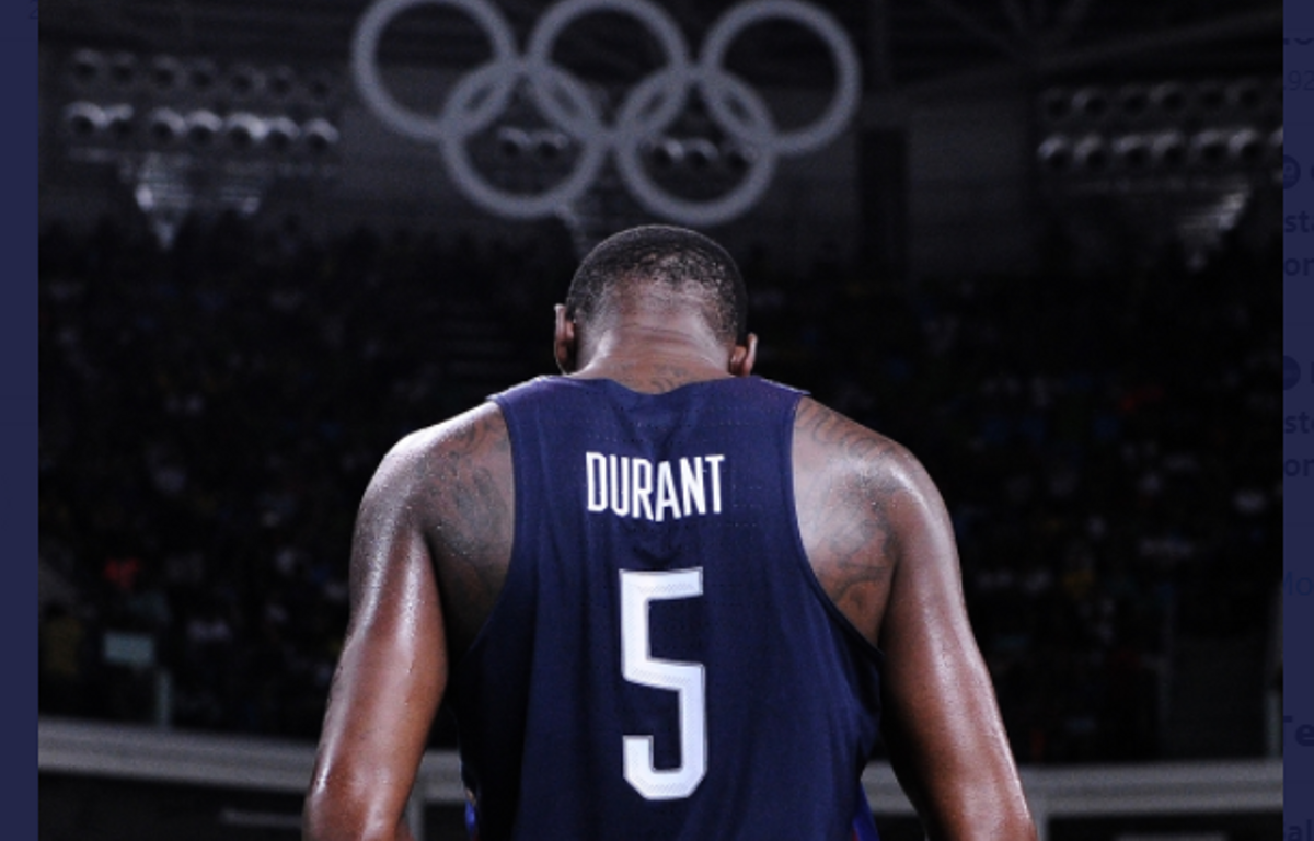Kevin Durant, en una imagen en los Juegos de Río