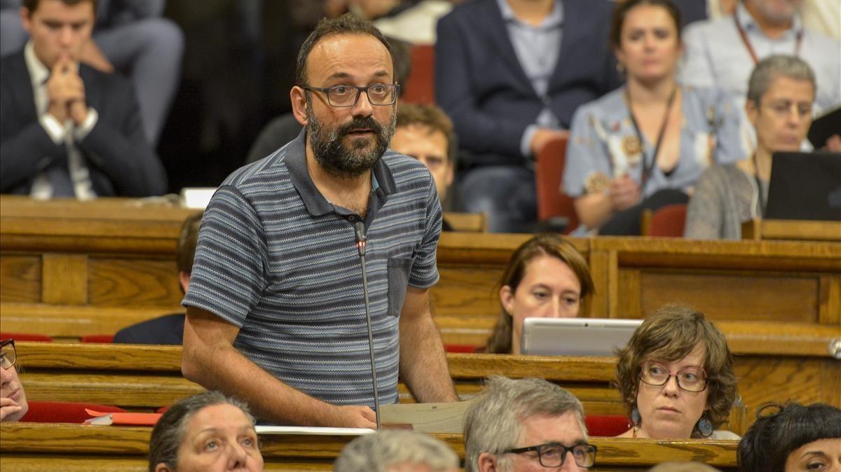 Benet Salellas assegura que el Govern català "no estava preparat" per a la DUI