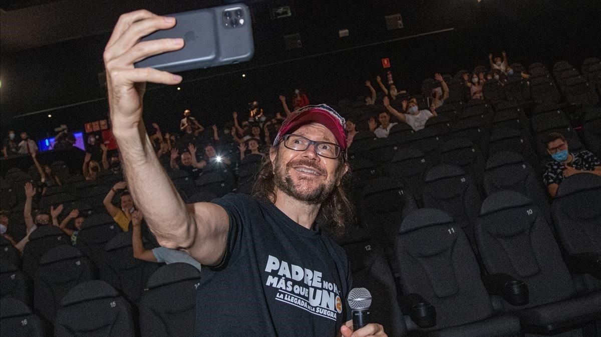 Santiago Segura, en los cines Ocine de Badalona, el pasado día 6 de agosto. Santiago Segura, en los cines Ocine de Badalona, el pasado día 6 de agosto.