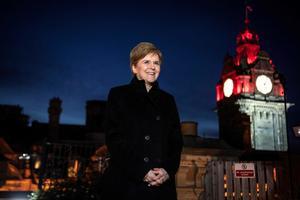 Nicola Sturgeon, en Edimburgo