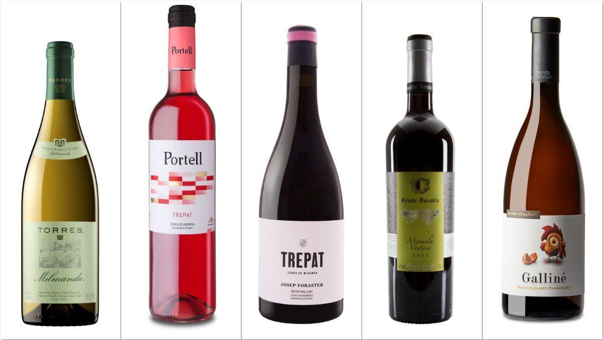 Los 5 vinos que mejor reflejan la Conca de Barberà