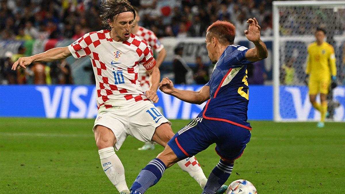 Resumen, goles y highlights del Japón 1 - 1 Croacia de octavos de final del Mundial de Qatar