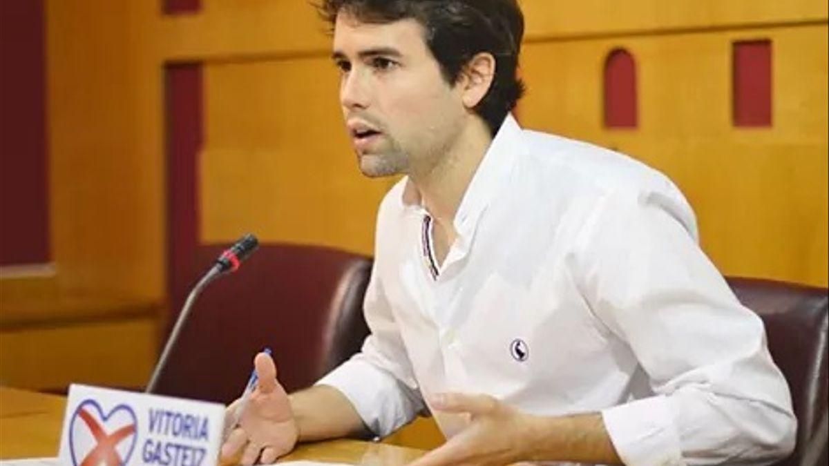 Iñaki García Calvo, en una imagen de su cuenta de Twitter. Iñaki García Calvo, en una imagen de su cuenta de Twitter.