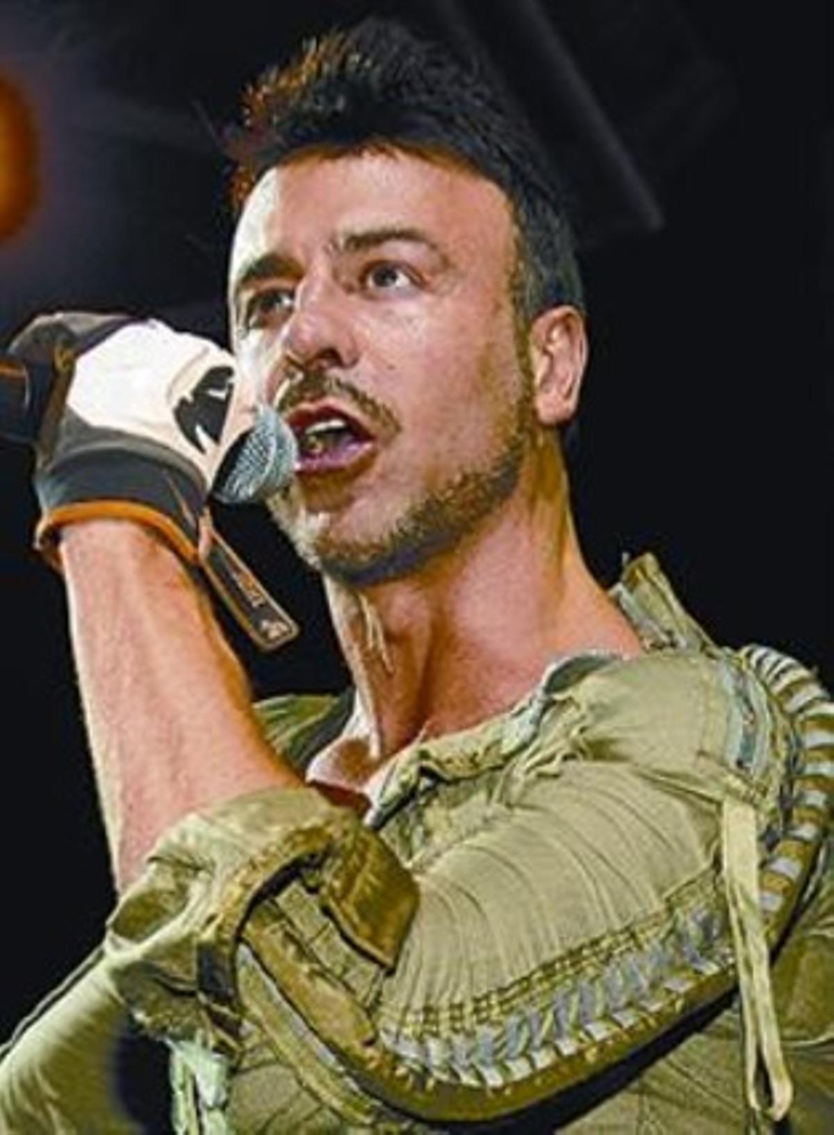 Pedro Marín graba un videoclip para teletexto