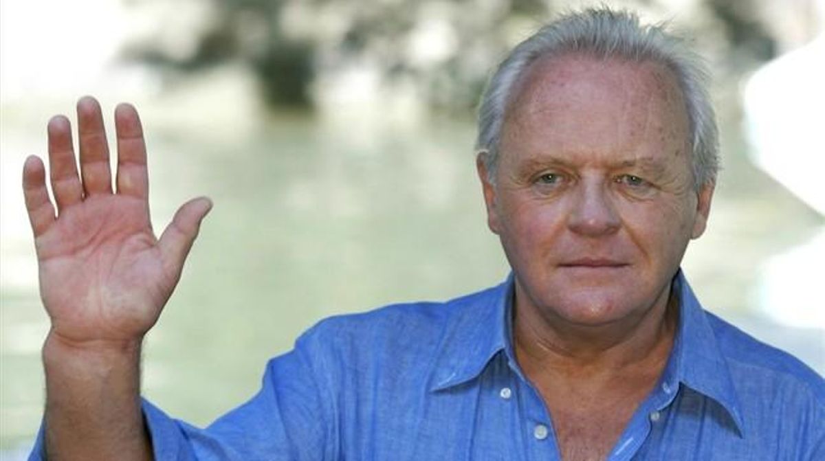 El actor Anthony Hopkins. El actor Anthony Hopkins.