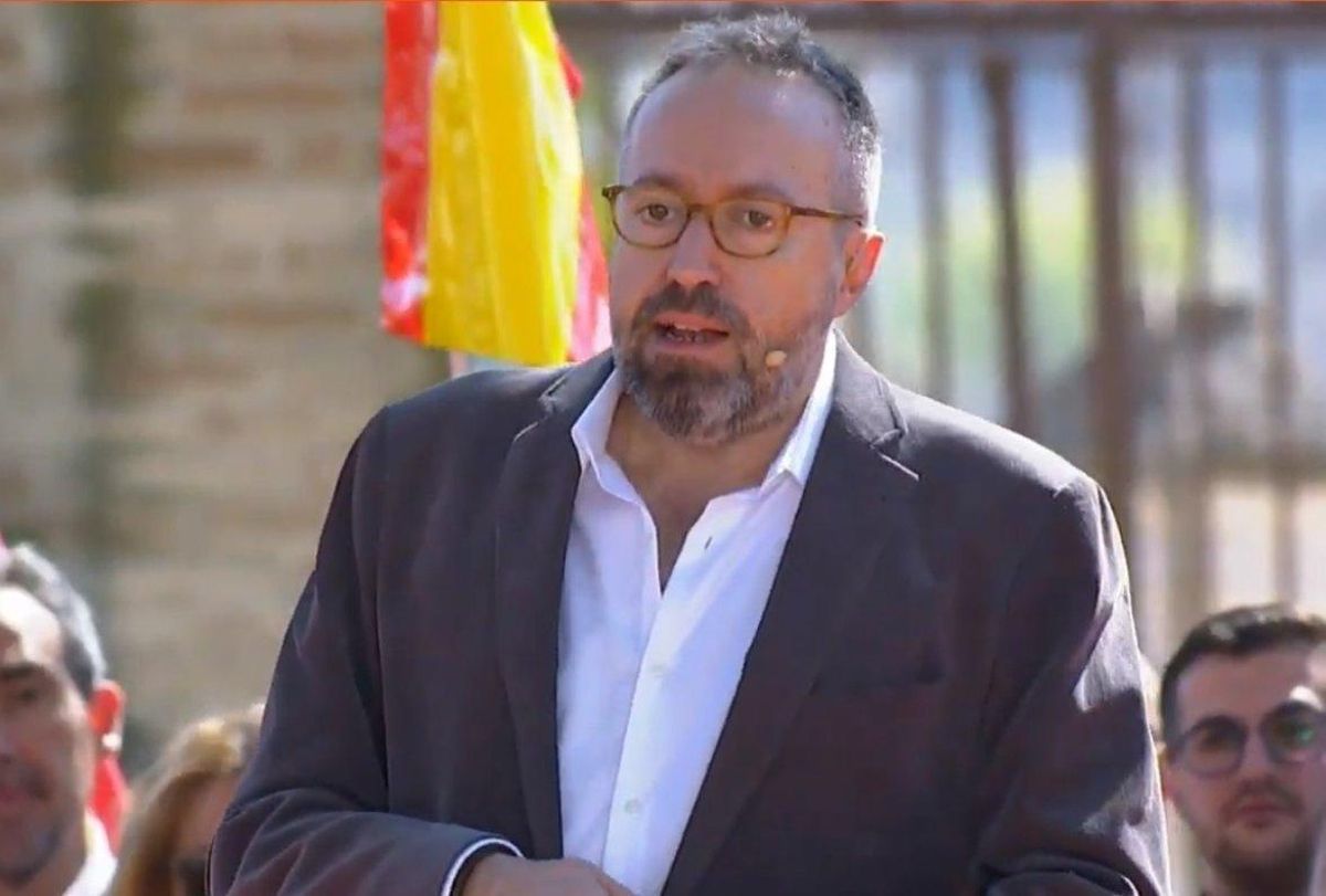 Juan Carlos Girauta, en Toledo. Juan Carlos Girauta, en Toledo.