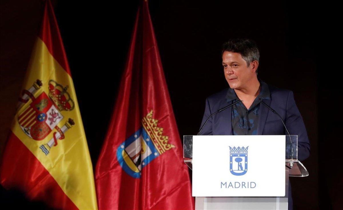 Madrid agraeix a Alejandro Sanz la seva promoció de la ciutat després de la pandèmia