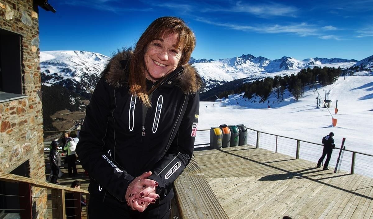Blanca Fernández Ochoa, fotografiada en Grand Valira (Andorra) en enero de 2012. Blanca Fernández Ochoa, fotografiada en Grand Valira (Andorra) en enero de 2012.