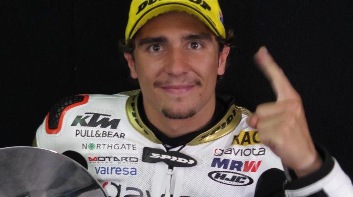 El piloto catalán Albert Arenas (KTM), ganador del GP de Tailandia de Moto3. El piloto catalán Albert Arenas (KTM), ganador del GP de Tailandia de Moto3.