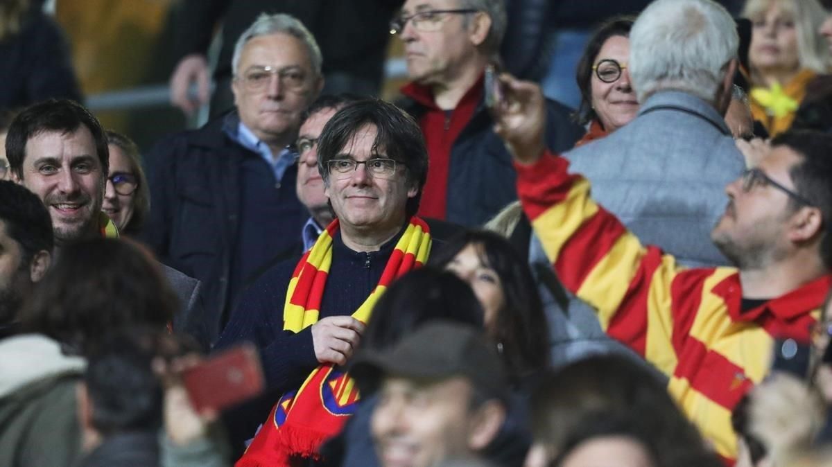 Puigdemont 'torna' davant l'horitzó electoral Puigdemont 'torna' davant l'horitzó electoral