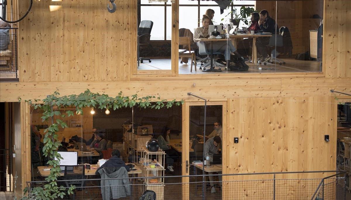 Fábrica de ’start-ups’ en Barcelona en noviembre. Fábrica de ’start-ups’ en Barcelona en noviembre.