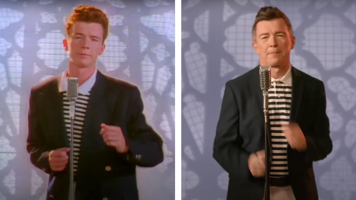 'Hit' generacional: Rick Astley vuelve a grabar el videoclip de la mítica 'Never gonna give you up'