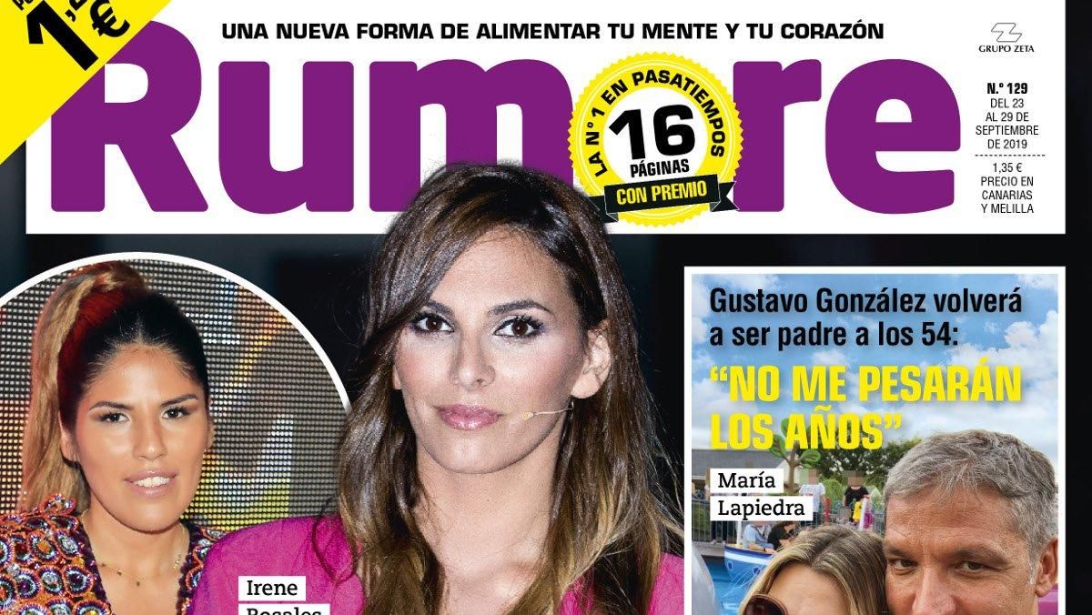 Isa Pantoja e Irene Rosales, en la portada de ’Rumore’. Isa Pantoja e Irene Rosales, en la portada de ’Rumore’.