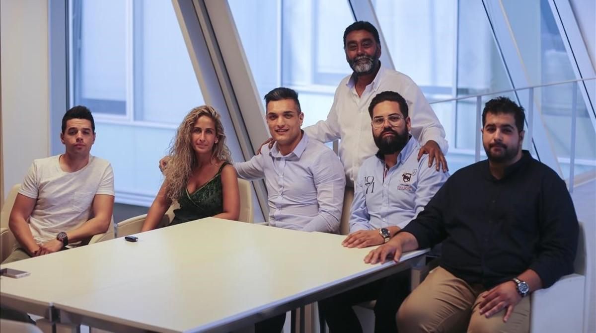 Isaac, Aroa, Aroon, Aurelio, Manuel y Juan, futuros universitarios, la semana pasada. Isaac, Aroa, Aroon, Aurelio, Manuel y Juan, futuros universitarios, la semana pasada.