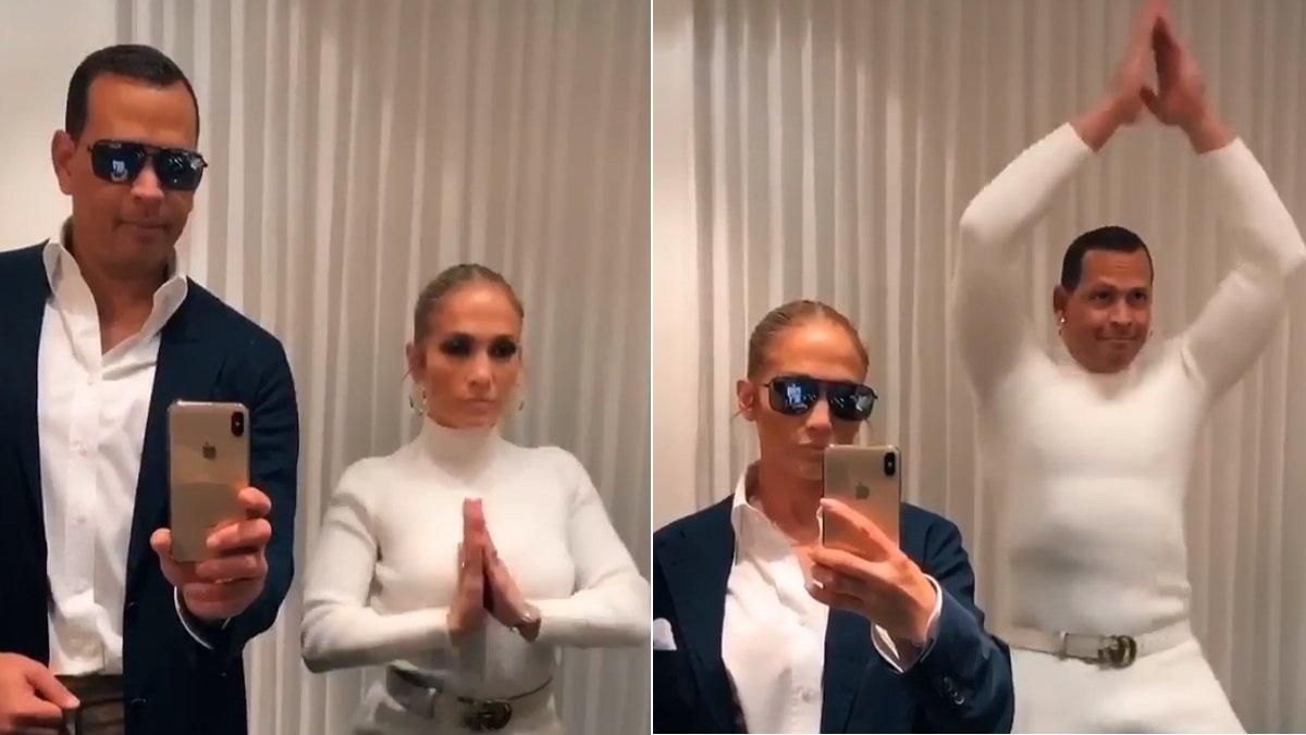 JLo, el seu nòvio i altres de famosos, rendits a l'últim viral de TikTok JLo, el seu nòvio i altres de famosos, rendits a l'últim viral de TikTok