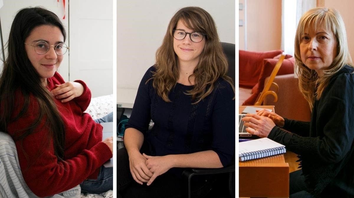 Montse, Alicia y Julia, tres trabajadoras autónomas cuyos negocios se han visto perjudicados por la crisis del coronavirus. Montse, Alicia y Julia, tres trabajadoras autónomas cuyos negocios se han visto perjudicados por la crisis del coronavirus.