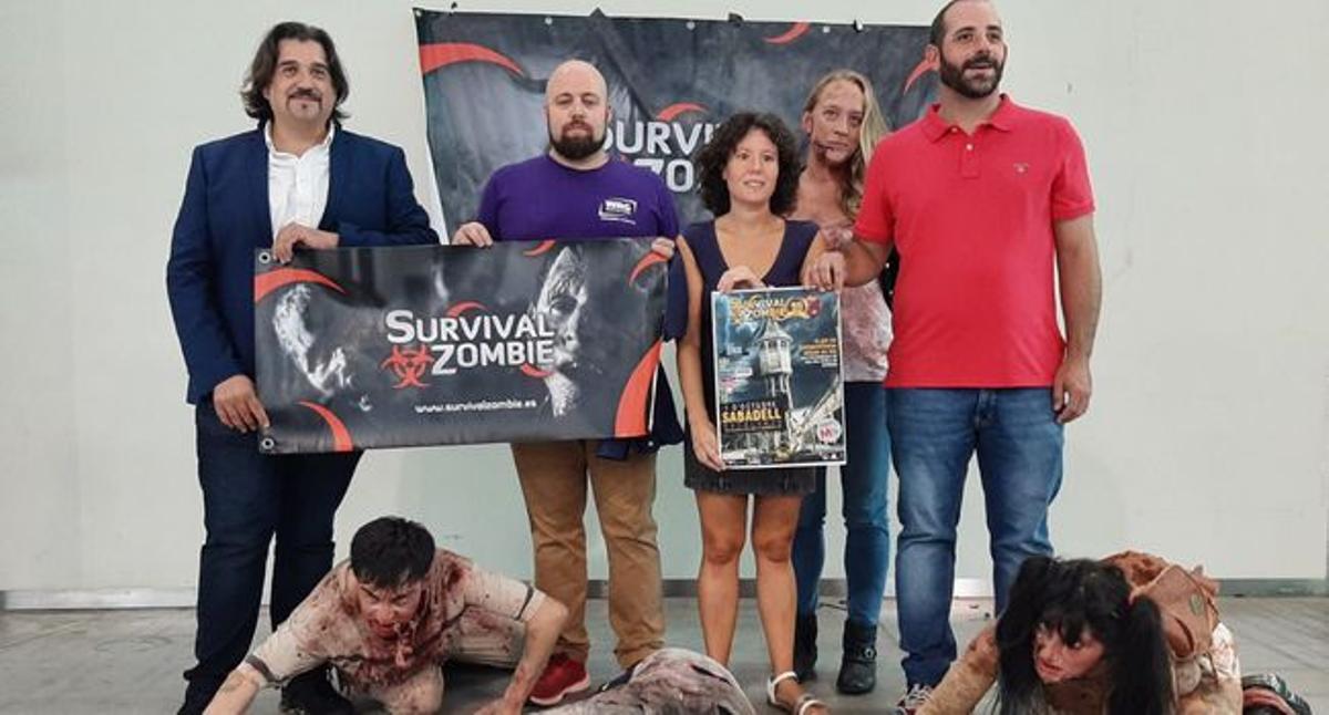 Presentación del Survival Zombie en Sabadell