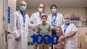 Fita mèdica: la Vall d’Hebron supera els mil trasplantaments pediàtrics