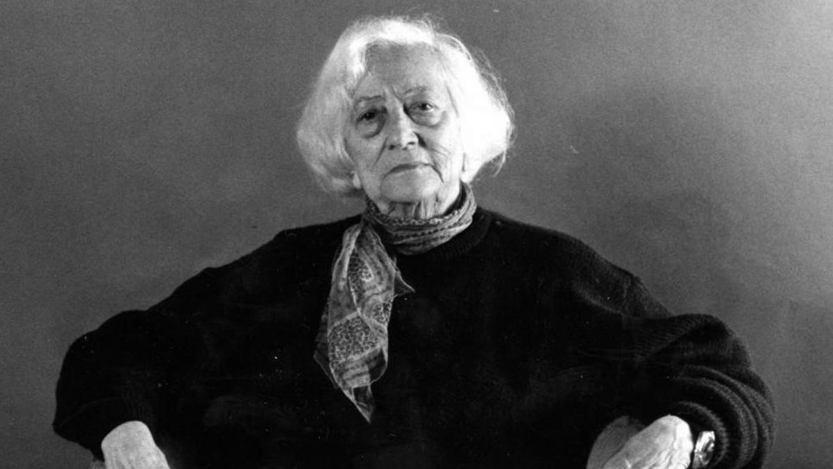 La escritora catalana Anna Murià. La escritora catalana Anna Murià.