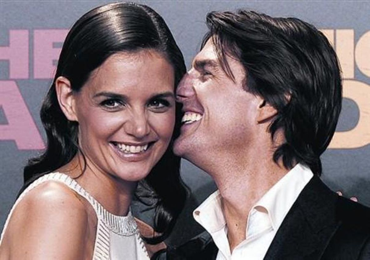 Katie Holmes y Tom Cruise, exhibiendo complicidad hace dos años, en el estreno de ’Noche y día’. Katie Holmes y Tom Cruise, exhibiendo complicidad hace dos años, en el estreno de ’Noche y día’.