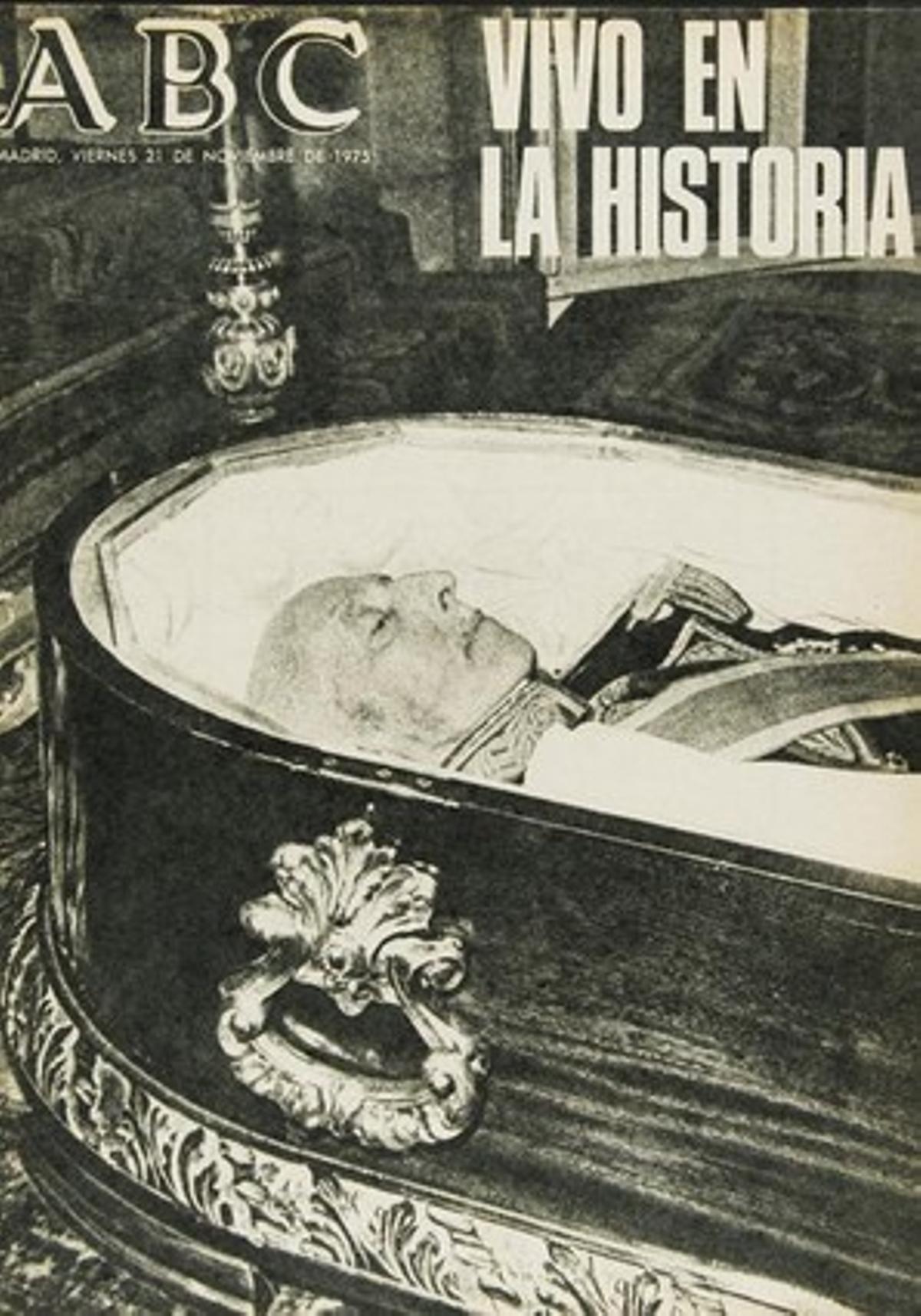 40 aniversario de la muerte de Franco. Portadas de prensa.