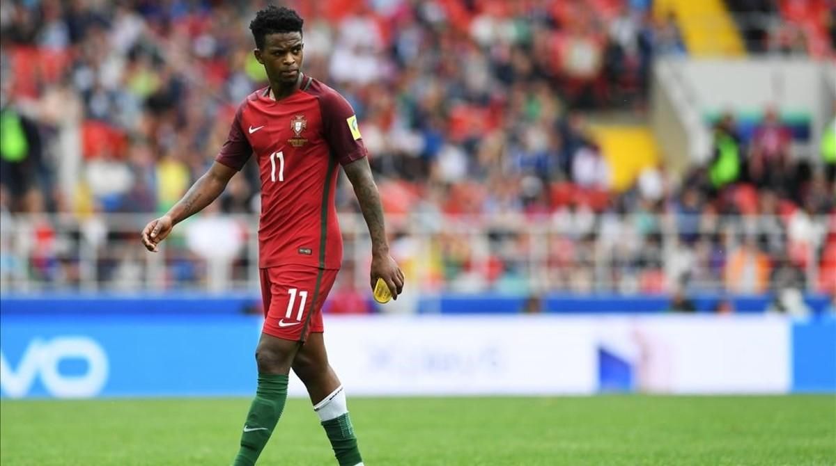 Semedo, durante un partido con Portugal contra México en la Copa Confederaciones celebrada en Rusia. Semedo, durante un partido con Portugal contra México en la Copa Confederaciones celebrada en Rusia.