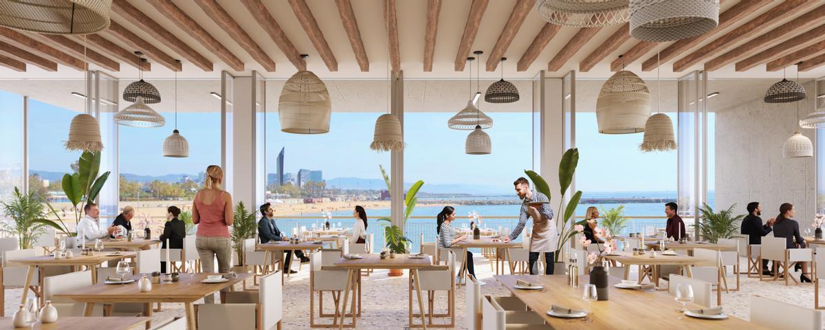 Així seran els restaurants del Port Olímpic el 2024: especialitats i preus