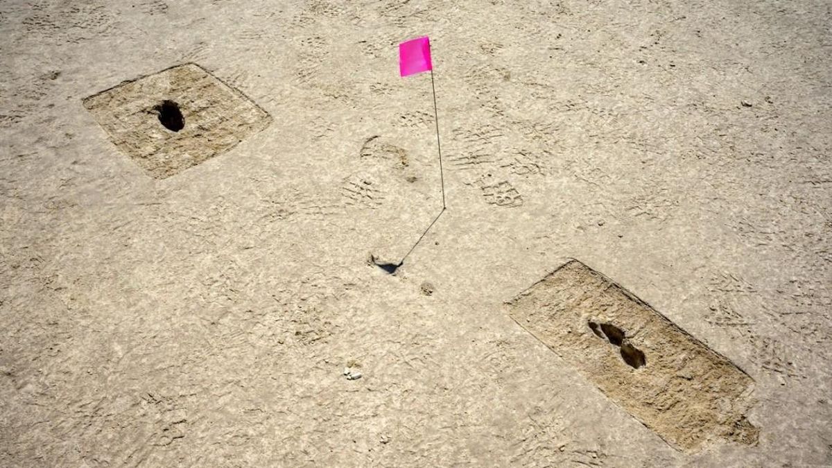 Huellas humanas fantasmagóricas de la Edad de Hielo, descubiertas en el desierto de Utah Huellas humanas fantasmagóricas de la Edad de Hielo, descubiertas en el desierto de Utah