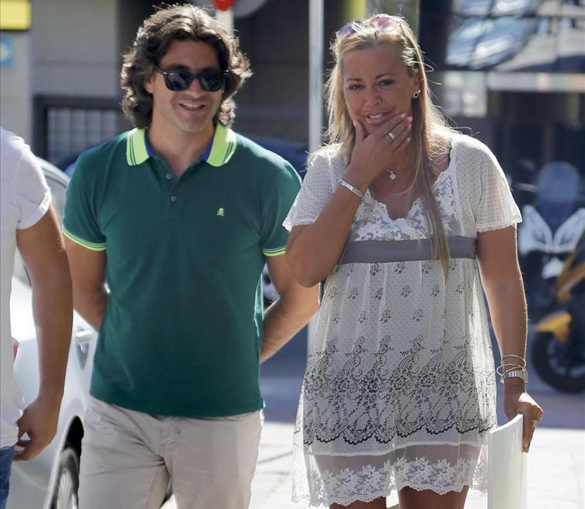 Belén Esteban y Toño Sanchís pasean por Madrid, en el 2015, antes de la batalla judicial. Belén Esteban y Toño Sanchís pasean por Madrid, en el 2015, antes de la batalla judicial.