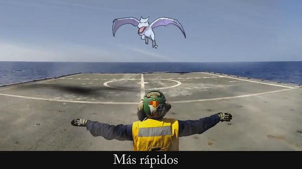 Vídeo de la Armada con personajes de Pokémon Go y el eslogan #HazteConTodos anima a los jóvenes a alistarse