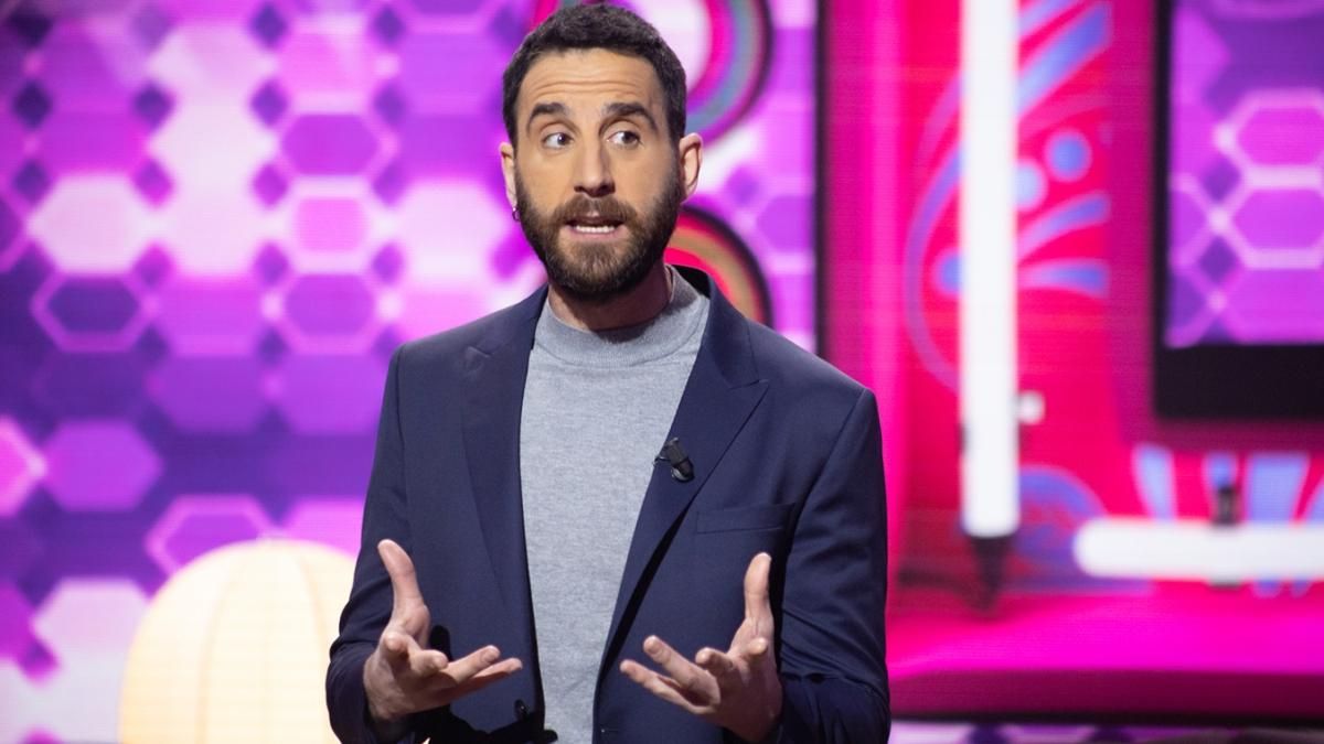 Dani Rovira en el plató de ’La noche D’. Dani Rovira en el plató de ’La noche D’.