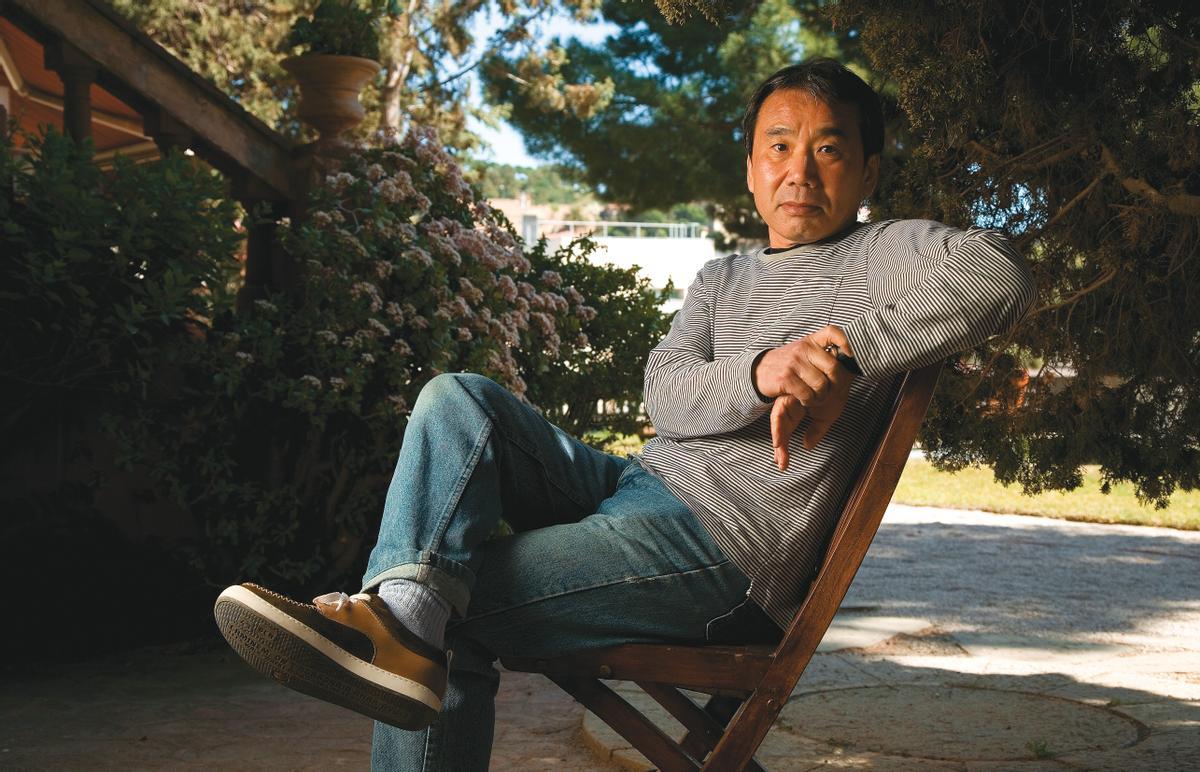 El japonés Haruki Murakami, en 2009, en Barcelona.